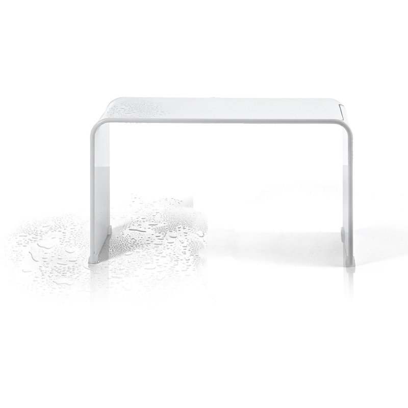 AGM Home Store Backless Acrylic Shower Bench Wayfair